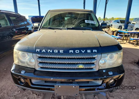 2006 Land Rover Range Rover Sport Hse from USA, damaged, VIN SALSF25416A964746